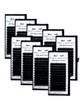 C Curl Ellipse Flat Lashes - 0.15 (Single Length Trays)