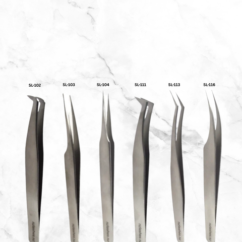 Tweezers - Premium Precision by NZ Lashes