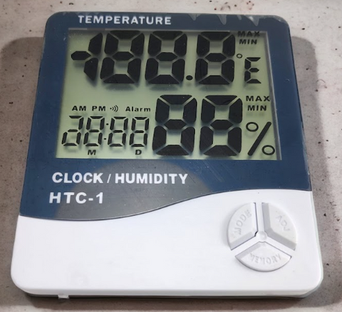 Humidity & Temperature Meter - Hygrometer